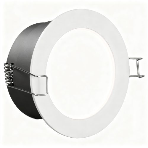 极简宽边防水LED筒灯嵌入式全光谱天花防眩防潮防雾厨卫阳台餐厅