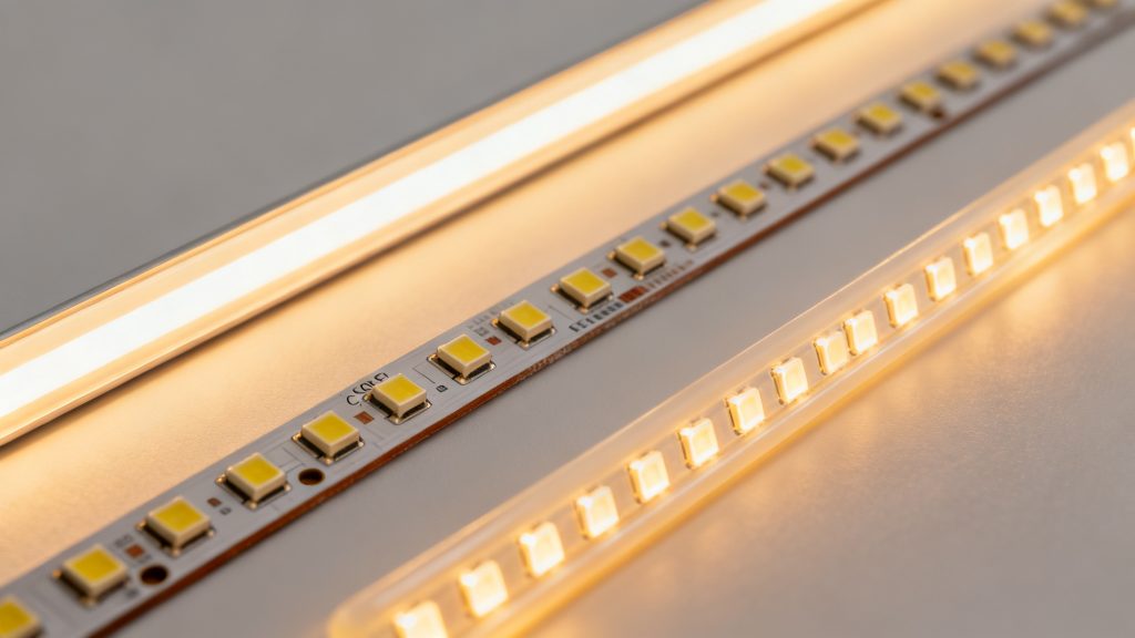 三种 LED 灯带对比
