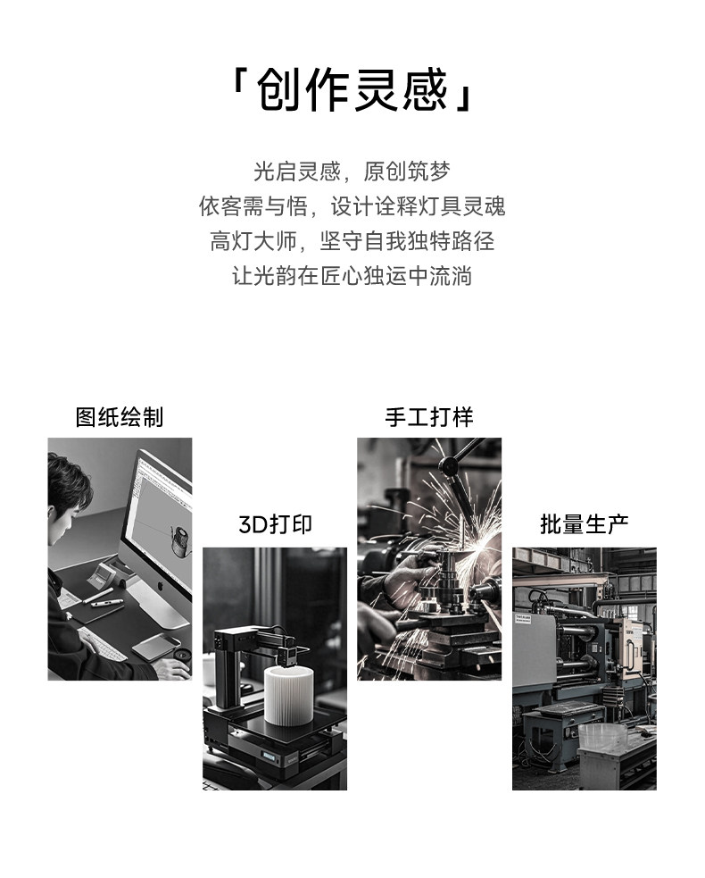 LED投影灯射灯图案定制文字古诗词中古包豪斯不锈钢地面背景切光
