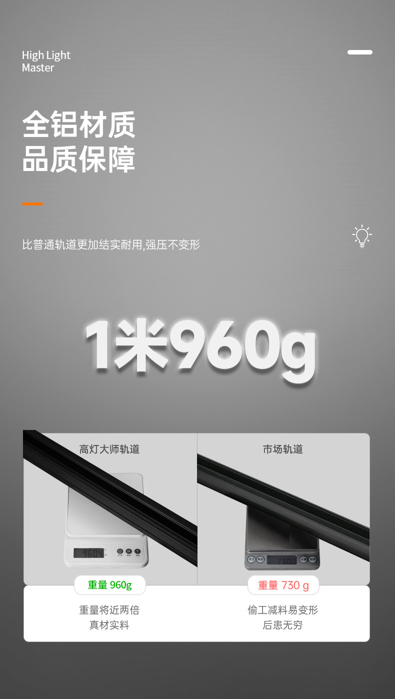 15mm极窄磁吸轨道灯暗装嵌入无主灯客厅家用无边框预埋led线条灯