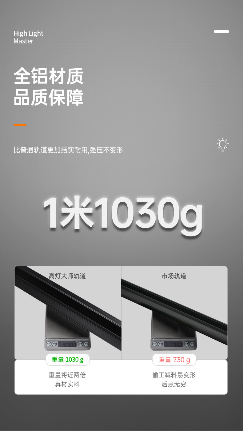 已接入米家APP磁吸轨道灯无边框嵌入式预埋式无主灯客厅照明导轨