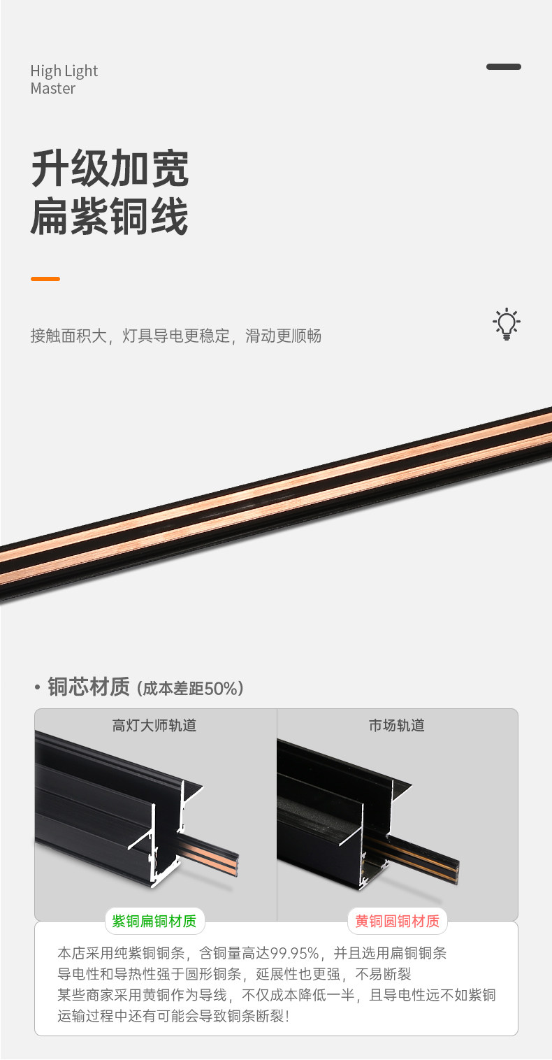 已接入米家APP磁吸轨道灯无边框嵌入式预埋式无主灯客厅照明导轨