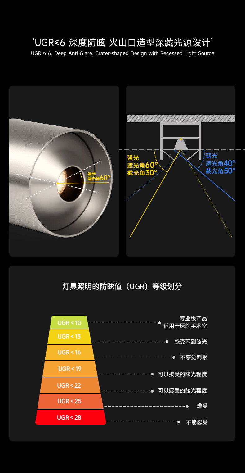 包豪斯轨道灯明装不锈钢银色轨道射灯防眩可调角度中古客厅洗墙灯
