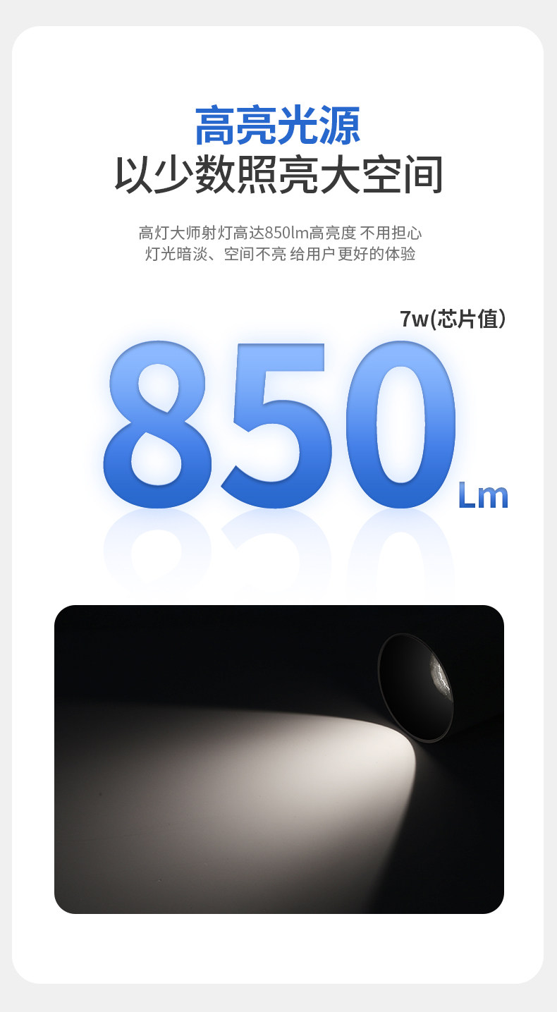 黑色明装防眩射灯筒灯天花led圆桶免开孔吸顶客厅卧室玄关cob智能