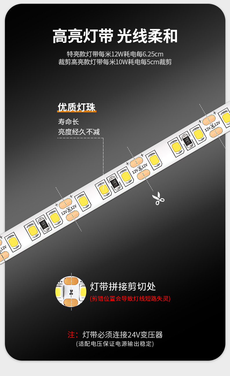 LED线形灯铝槽灯带型材线性灯线条灯客厅吊顶反光灯槽天花角线灯