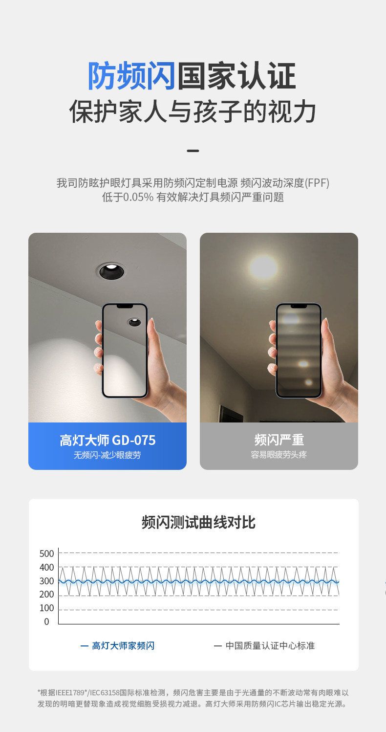 防水防眩射灯防雾深藏天花灯LED防潮淋浴室厨房卫生间厕所湿区cob