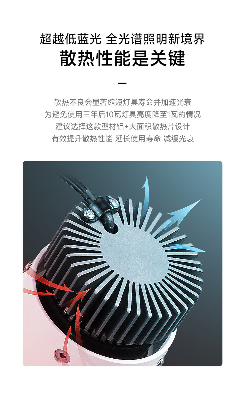 可可蛋奶无边框射灯嵌入式中古奶油风弧面乳胶漆同色仿石膏防眩
