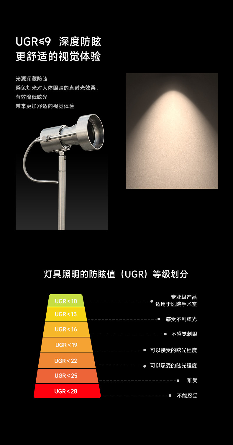 包豪斯落地灯客厅沙发旁不锈钢色可调角度伸缩灯头智能防眩阅读灯