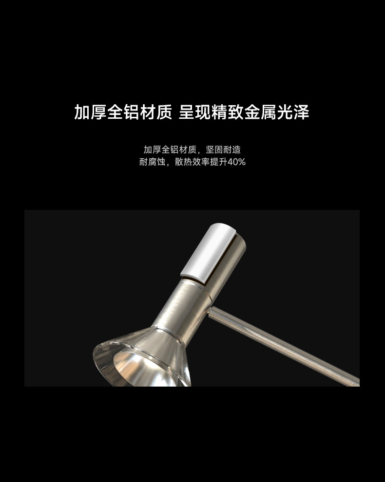 包豪斯吊灯客厅主灯三臂多头创意不锈钢银色设计师款中古风吸顶灯