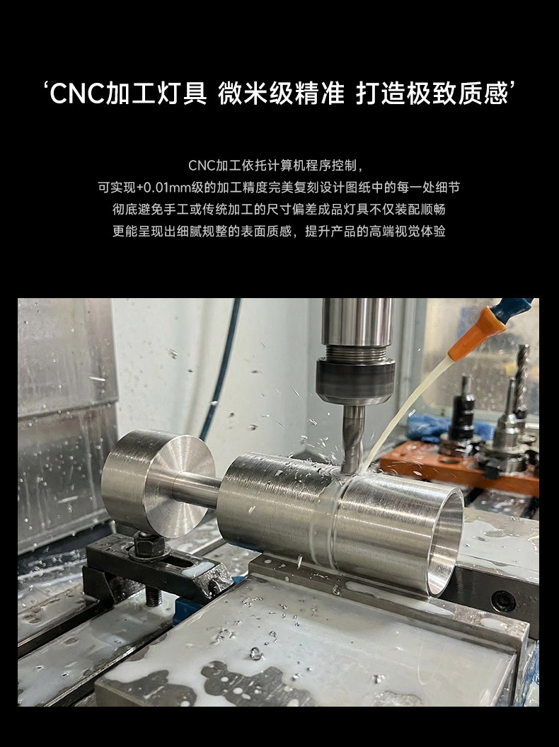 包豪斯明装射灯不锈钢银色中古工业可调节角度客厅天花极简无主灯