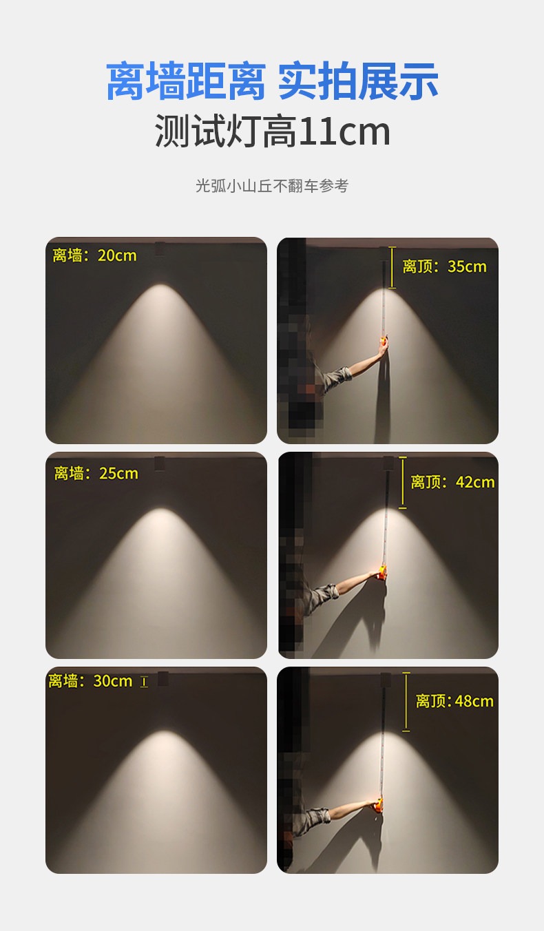 黑色明装防眩射灯筒灯天花led圆桶免开孔吸顶客厅卧室玄关cob智能