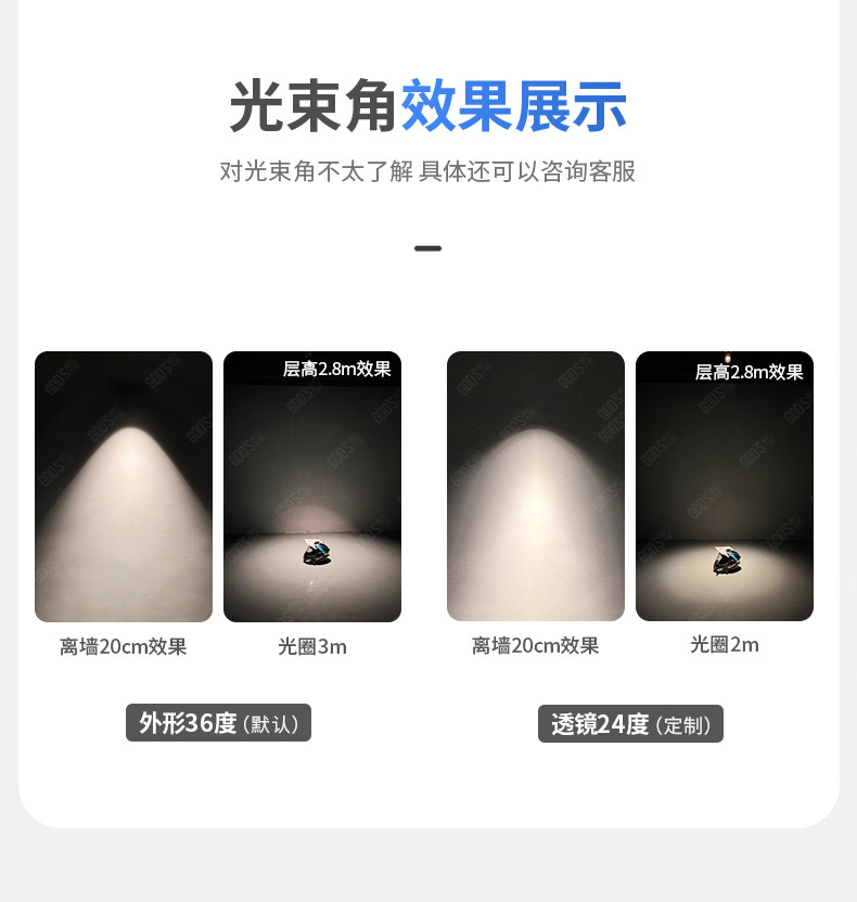 圆形见光不见灯明装深藏防眩射灯具吸顶式家用客厅阳台卧室无主灯