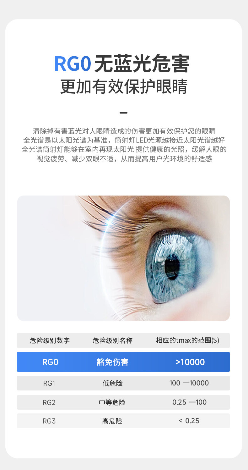 预埋筒灯无边框嵌入式隐形全光谱吊顶客厅智能防眩护眼家用无主灯