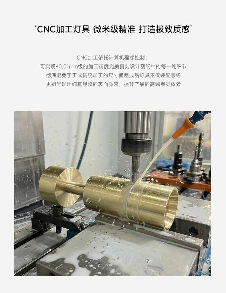 法式托斯卡纳自然风金色明装射灯免开孔免吊顶吸顶家用客厅无主灯