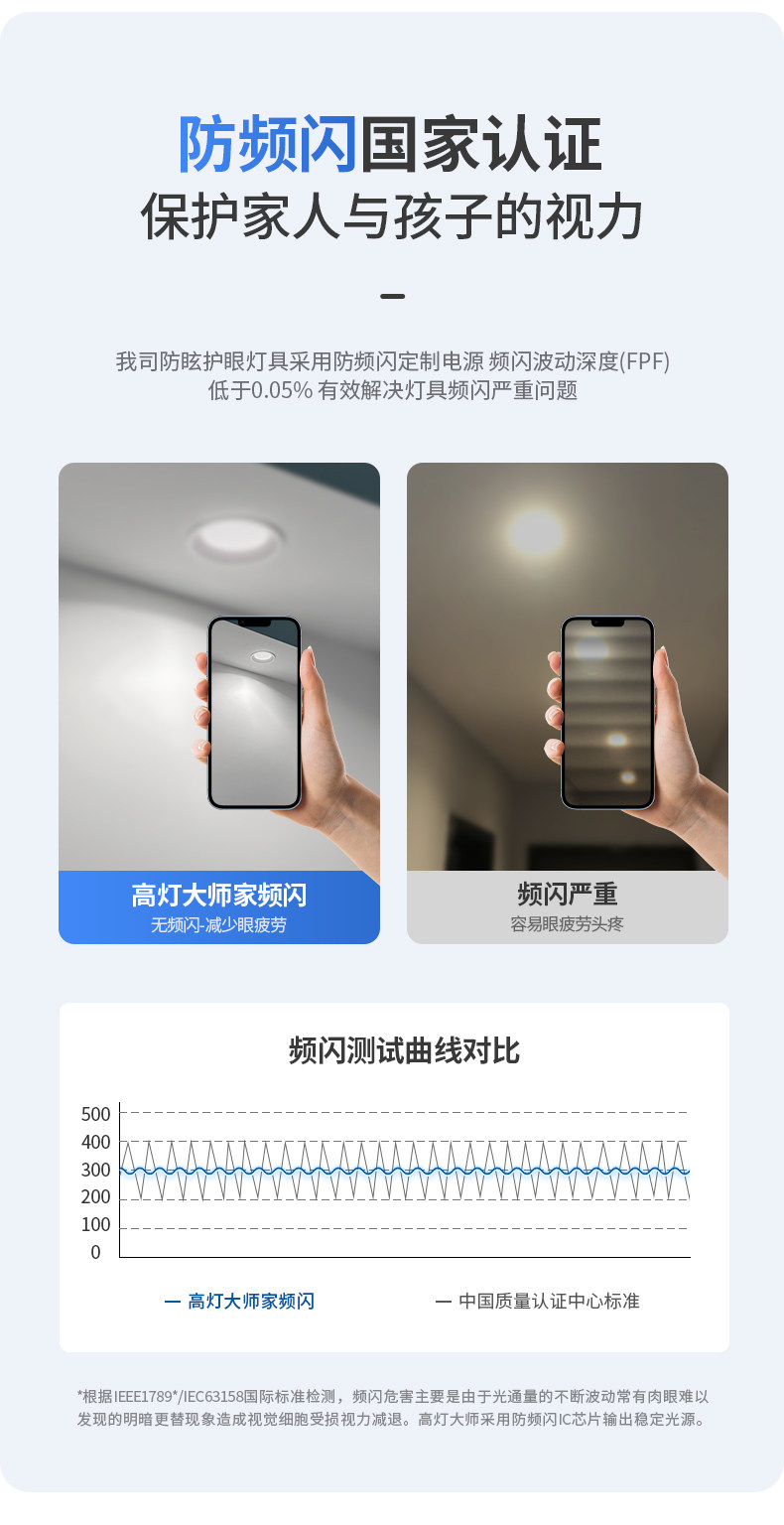超薄筒灯侧发光嵌入式侧面灯带防眩护眼智能天花灯家用客厅无主灯